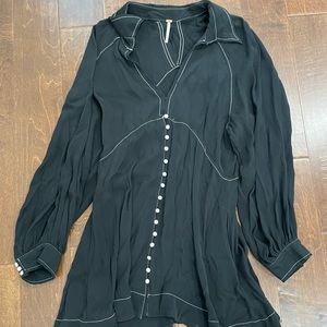 Free People black dress